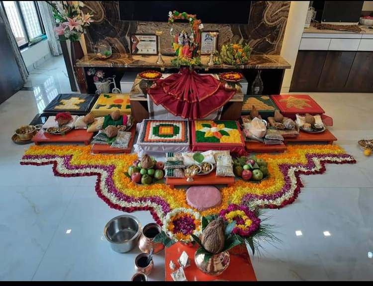 Puja Mandap Decoration at Trimbakeshwar